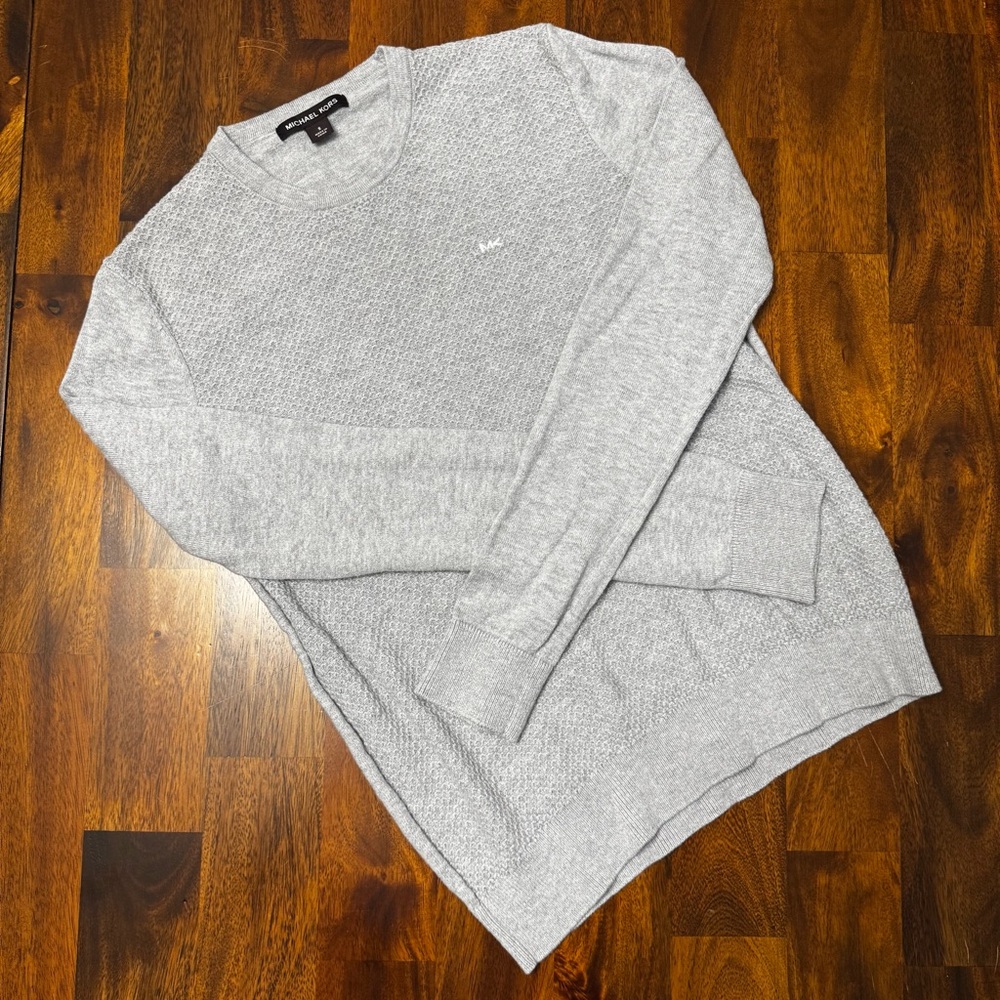 Grey Michael Kors Crew Neck Sweater